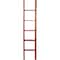 Ekena Millwork 15"W x 72"H x 3 1/2"D Vintage Farmhouse 5 Rung Ladder, Barnwood Decor Collection, Salvage Red DECR015X072X04LDRRD - alternate 5